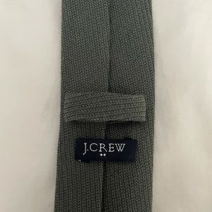 Gray j crew tie